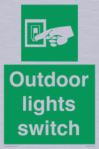 Outdoor lights switch